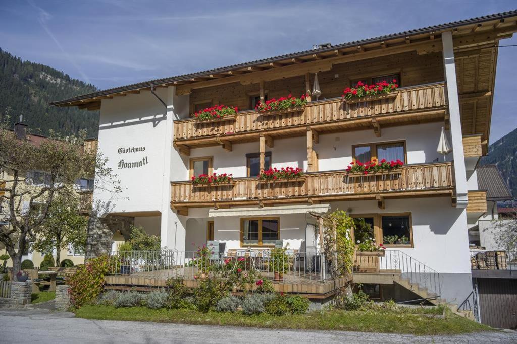 Gaestehaus Hoamatl Mayrhofen Zewnętrze zdjęcie
